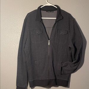 Marc Anthony Men's Gray zip up Jacket Sz XL